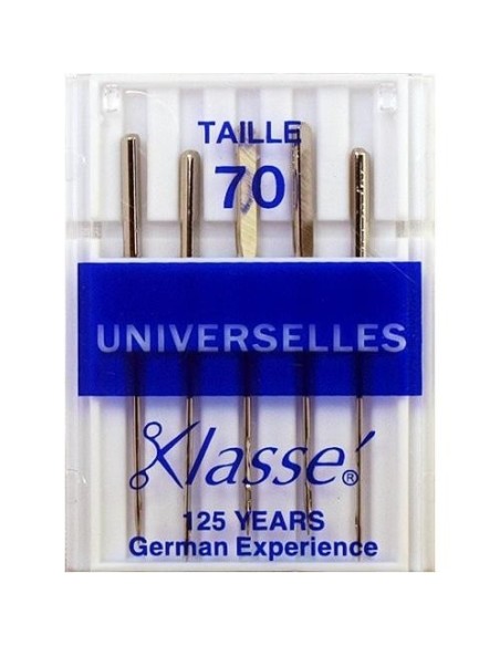 mercerie, aiguilles machine à coudre, universelles