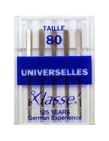 mercerie, aiguilles machine à coudre, universelles