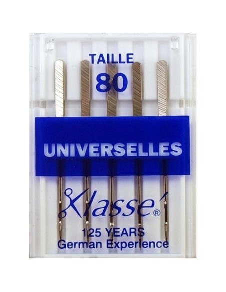 mercerie, aiguilles machine à coudre, universelles