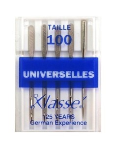 mercerie, aiguilles machine à coudre, universelles