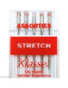 mercerie, aiguilles machine à coudre, universelles, stretch