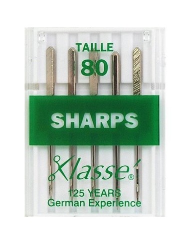 mercerie, aiguilles machine à coudre, universelles, sharps