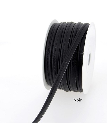 mercerie, passepoil, simili cuir