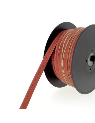 mercerie, passepoil, simili cuir