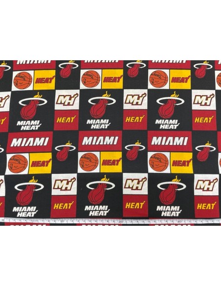 patchwork, licence, nba, basket, miami heat