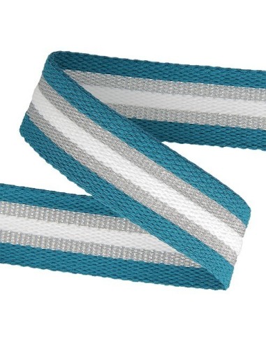 sangle, coton, polyester, tricolore, sac, anse