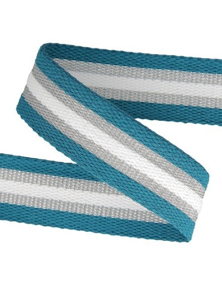 sangle, coton, polyester, tricolore, sac, anse