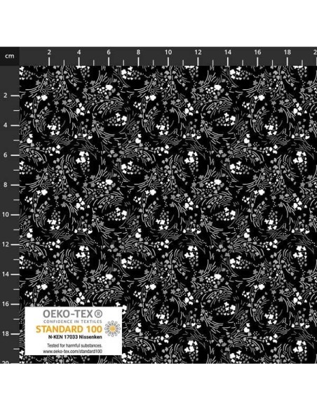 coton, patchwork, stof, flippa's line, fleurs, 4514-015