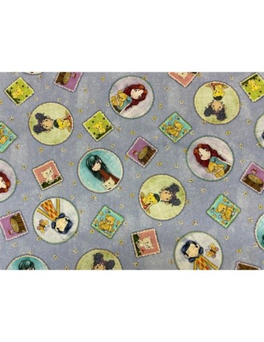 patchwork, little gilrs, enfants, rose, pink