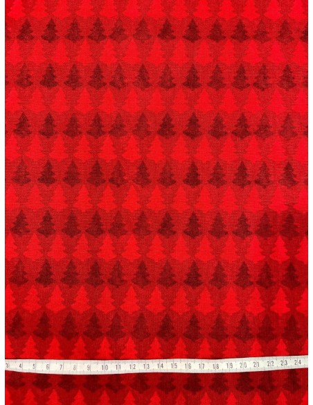 coton, patchwork, noël, étoiles dorées,sapin