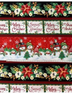 coton, patchwork, noël, étoiles dorées,sapin