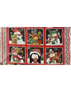 panneau, noël, père noël, sapin, hiver, neige