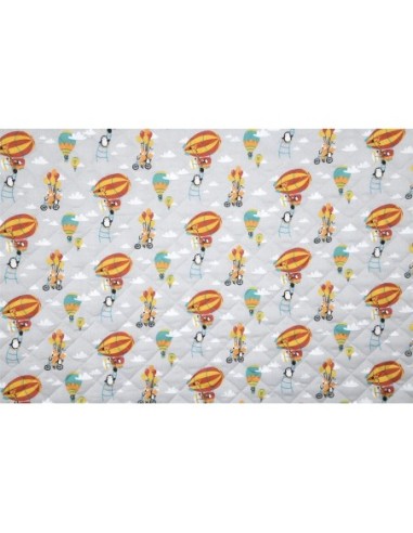 matelassé, sac à langer, enfant, animaux, renard