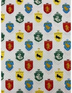 licences, coton, patchwork, harry potter, voie 9 3/4, sacs, coussins