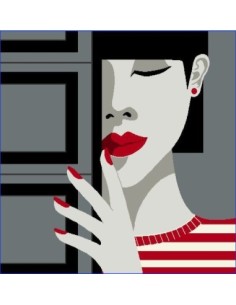 carré, jacquard, coussin, sac, animaux, chien,bebe setter