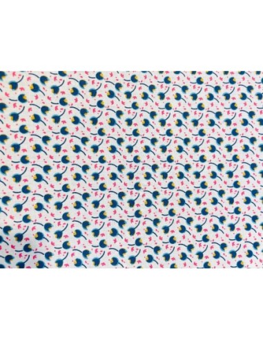 Tissu coton idéal pour la réalisation de coussins, sacs, etc...