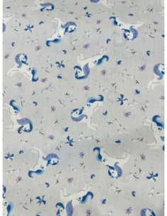 coton, cotonnade, toucan,tigre,,animal..