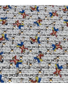 Tissu coton idéal de coussins, sacs,  cartonnage, etc...