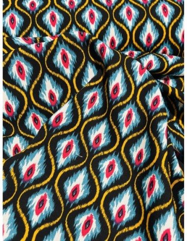 Rayon,coton,,habillement,léopard,vêtement,joelle tissu