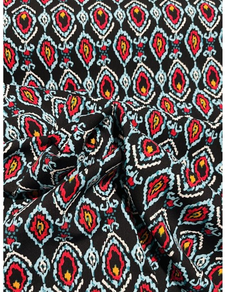 Rayon,coton,,habillement,léopard,vêtement,joelle tissu