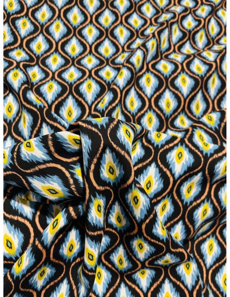 Rayon,coton,,habillement,léopard,vêtement,joelle tissu