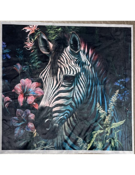 carré, jacquard, coussin, sac, animaux,licorne