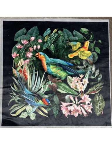 carré, jacquard, coussin, sac, animaux,