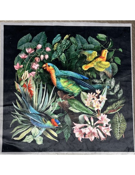 carré, jacquard, coussin, sac, animaux,