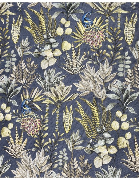 coupon ameublement, sacs, coussins, pochettes, fleurs,feuilles,roux.