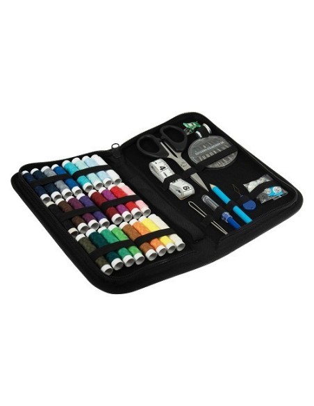 Trousse kit couture contient un petit ciseau,des aiguilles
