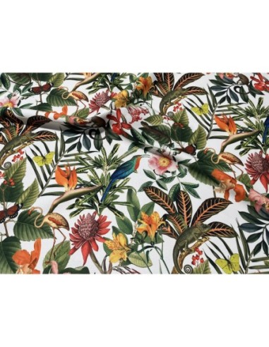 Tissu extérieure déferlant  et anti taches pour décoration