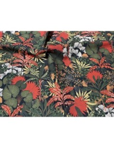 Tissu extérieure déferlant  et anti taches pour décoration noir.