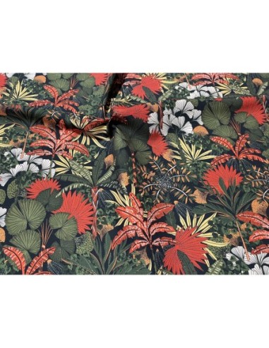 Tissu extérieure déferlant  et anti taches pour décoration noir.