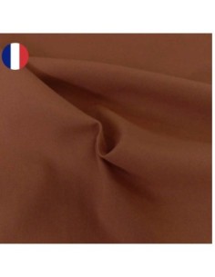 coton, ameublement, uni, téflon, grande largeur,tabac.