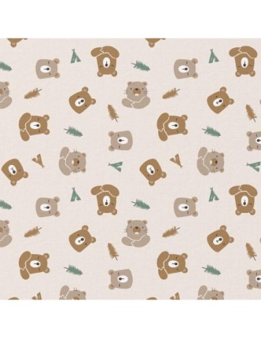 coton, cotonnade, enfants,ours..