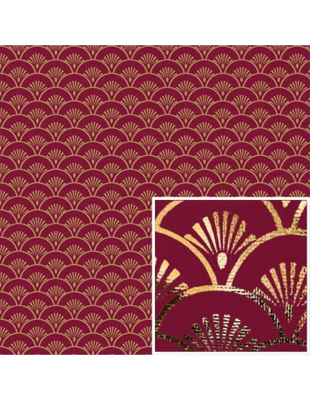 Tissu coton, idéal pour la confection d'emballage cadeaux, sacs, patchwork