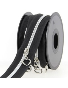 mercerie, fermeture éclair, à glissière, métrage, au mètre