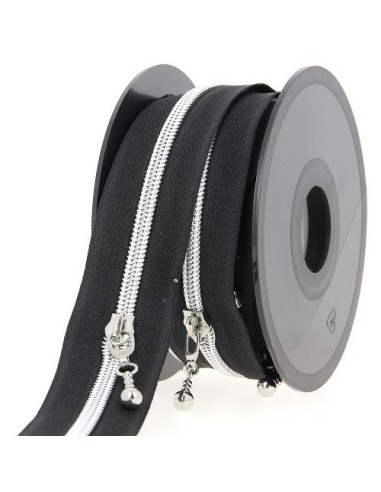 mercerie, fermeture éclair, à glissière, métrage, au mètre