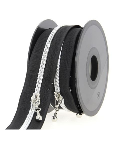 mercerie, fermeture éclair, à glissière, métrage, au mètre