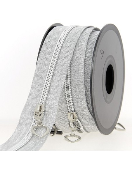 mercerie, fermeture éclair, à glissière, métrage, au mètre