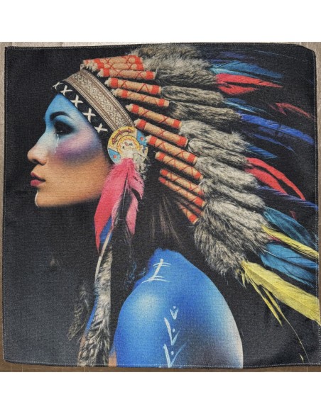 carré, jacquard, coussin, sac, cheyenne,indien.