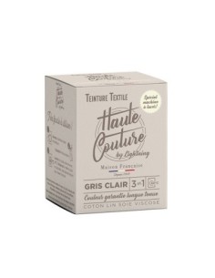 teinture haute couture gris clair