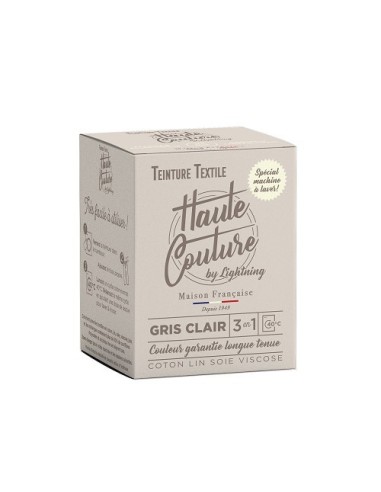 teinture haute couture gris clair