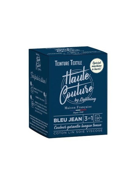 teinture haute couture bleu jeans