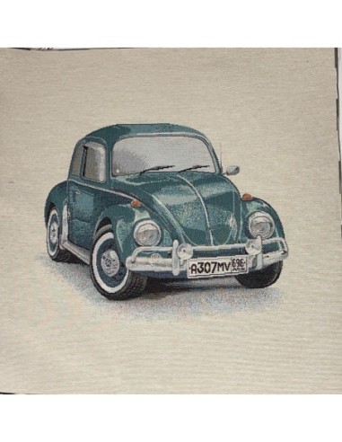 carré, jacquard, coussin, sac, arbre de vie