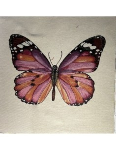 carré, jacquard, coussin, sac, arbre de vie