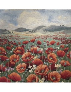 carré, jacquard, coussin, sac, arbre de vie