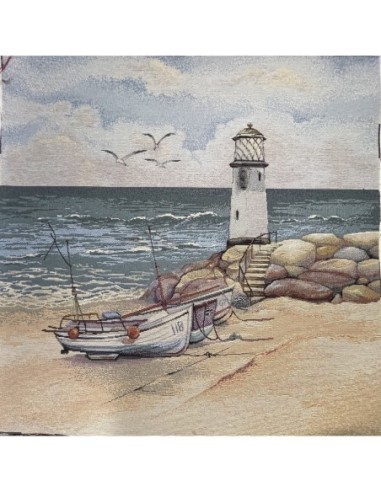 carré, jacquard, coussin, sac, arbre de vie