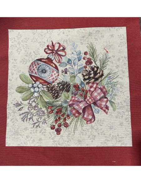 carré, jacquard, coussin, sac, animaux,