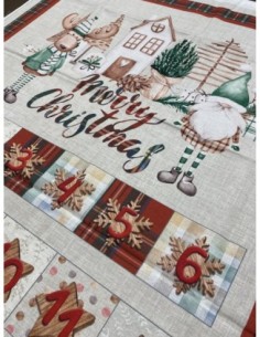 panneau, calendrier de l'avent, noël, enfant, maison